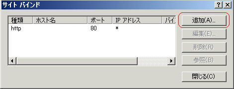 Microsoft IIS 7.0 SSLサーバ証明書インストール07