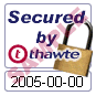 Thawte SSLウェブサーバ ワイルドカードサイトシール